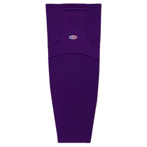 HS1100 Lightweight Pro Hockey Socks - Purple - Front
