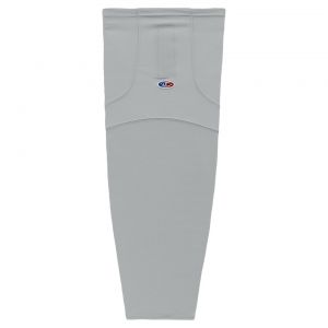 HS1100 Lightweight Pro Hockey Socks - Grey - Front