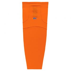 HS1100 Lightweight Pro Hockey Socks - Orange - Front