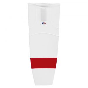 HS2100 Lightweight Pro Hockey Socks - Detroit White - Front