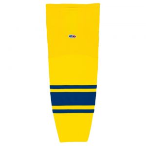 HS2100 Lightweight Pro Hockey Socks - Maize/Royal - Front