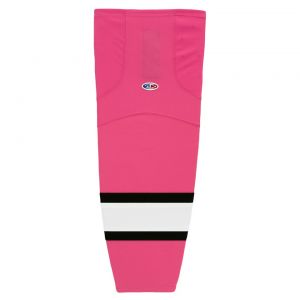 HS2100 Lightweight Pro Hockey Socks - Pink/White/Black - Front