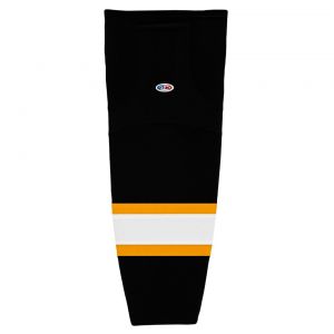 HS2100 Lightweight Pro Hockey Socks - Boston Black - Front