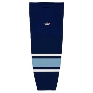 HS2100 Lightweight Pro Hockey Socks - Maine Navy - Front