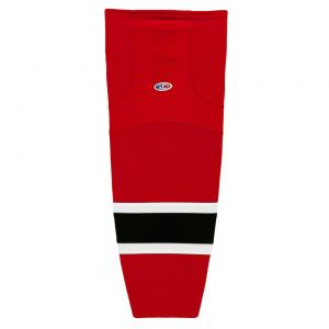 HS2100 Lightweight Pro Hockey Socks - New Jersey Red - Front