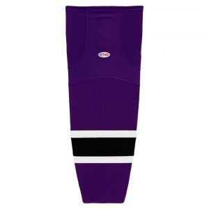 HS2100 Lightweight Pro Hockey Socks - Purple/Black/White - Front