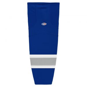 HS2100 Lightweight Pro Hockey Socks - Royal/Grey/White - Front