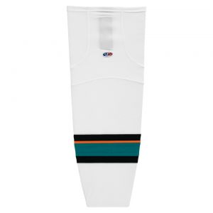 HS2100 Lightweight Pro Hockey Socks - 2013 San Jose White - Front