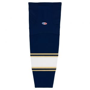 HS2100 Lightweight Pro Hockey Socks - Notre Dame Navy - Front
