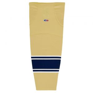 HS2100 Lightweight Pro Hockey Socks - Notre Dame Vegas Gold - Front