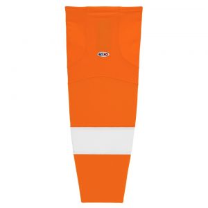 HS2100 Lightweight Pro Hockey Socks - 2011 Philadelphia Orange - Front