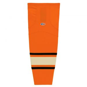 HS2100 Lightweight Pro Hockey Socks - 2012 Philadelphia Winter Classic Orange - Front