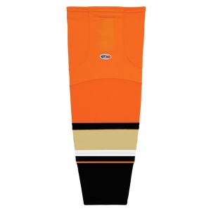 HS2100 Lightweight Pro Hockey Socks - 2014 Anaheim Black - Front