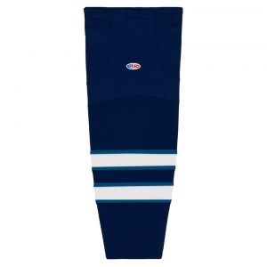 HS2100 Lightweight Pro Hockey Socks - 2011 Winnipeg Navy - Front