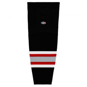 HS2100 Lightweight Pro Hockey Socks - Buffalo Black - Front