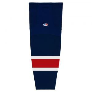 HS2100 Lightweight Pro Hockey Socks - Columbus Navy - Front