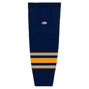 HS2100 Lightweight Pro Hockey Socks - 2009 Buffalo 3rd Navy - Front