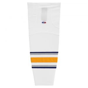 HS2100 Lightweight Pro Hockey Socks - 2009 Buffalo 3rd White - Front