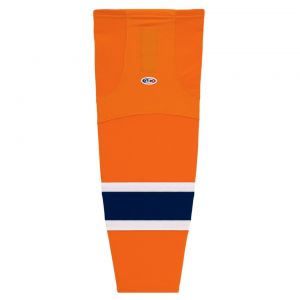HS2100 Lightweight Pro Hockey Socks - 2015 Edmonton 3rd Orange - Front