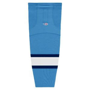 HS2100 Lightweight Pro Hockey Socks - 2008 Pittsburgh 3rd Sky Blue - Front