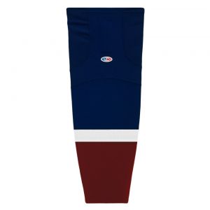 HS2100 Lightweight Pro Hockey Socks - 2015 Colorado 3rd Navy - Front