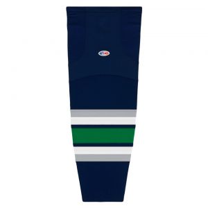 HS2100 Lightweight Pro Hockey Socks - Hartford Navy - Front
