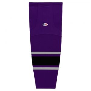 HS2100 Lightweight Pro Hockey Socks - New La 3rd Purple - Front