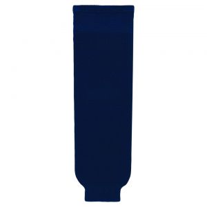 HS630 Knitted Solid Hockey Socks - Navy - Front