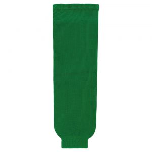 HS630 Knitted Solid Hockey Socks - Kelly - Front