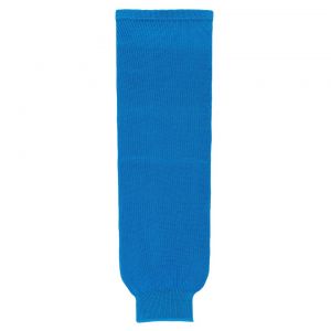 HS630 Knitted Solid Hockey Socks - Pro Blue - Front