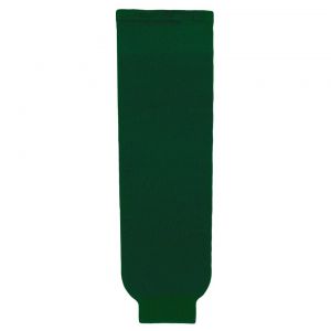 HS630 Knitted Solid Hockey Socks - Dark Green - Front