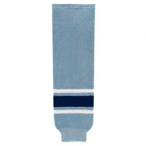 HS630 Knitted Striped Hockey Socks - New Maine 3rd Powder - Front
