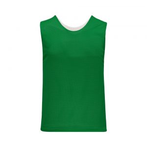 LF302 Reversible Field Lacrosse Jersey - Kelly/White - Front