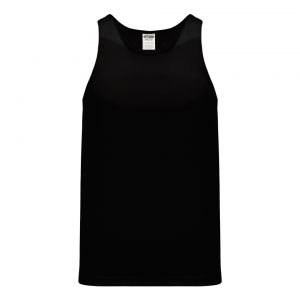T101 Track Jersey - Black - Front