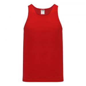 T101 Track Jersey - Red - Front