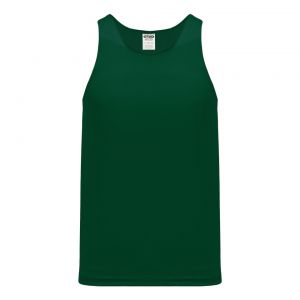 T101 Track Jersey - Dark Green - Front