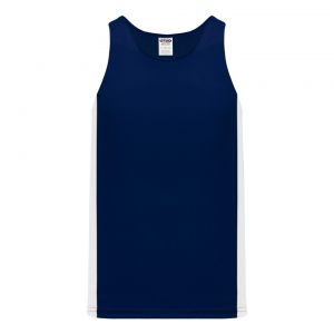 T205 Track Jersey - Navy/White - Front