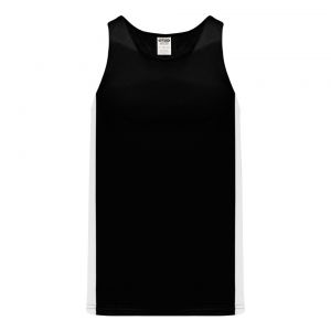 T205 Track Jersey - Black/White - Front