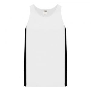 T205 Track Jersey - White/Black - Front
