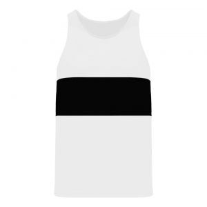 T220 Track Jersey - White/Black - Front