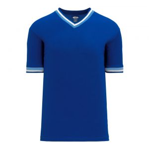 V1333 Volleyball Jersey - Royal/Sky/White - Front