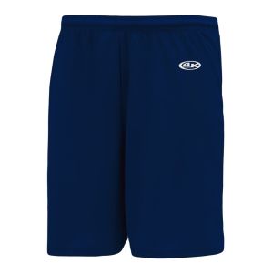 Athletic Knit LS1700-004 Field Lacrosse Shorts - Navy - Primary
