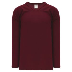 Athletic Knit H6000-009 Practice Hockey Jersey - Maroon - Primary