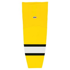 Athletic Knit HS2100-256 Lightweight Pro Hockey Socks - Maize/Black/White - Primary