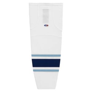 Athletic Knit HS2100-341 Lightweight Pro Hockey Socks - Maine White - Primary