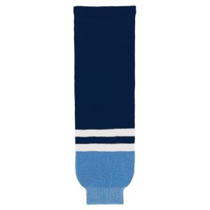 Athletic Knit HS630-665 Knitted Striped Hockey Socks - 2010 Florida 3rd Navy - Primary