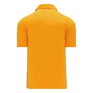 A1810 Apparel Polo Shirt - Gold - Back