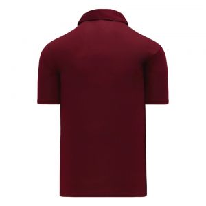 A1810 Apparel Polo Shirt - Maroon - Back