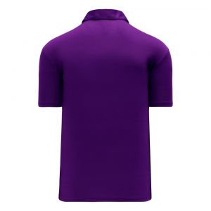 A1810 Apparel Polo Shirt - Purple - Back