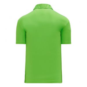 A1810 Apparel Polo Shirt - Lime Green - Back